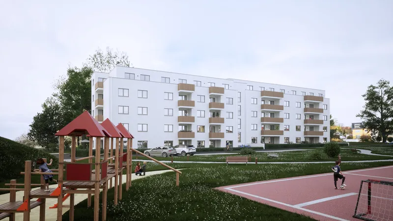 17-Häuser-Wohnanlage (Baufeld) — Fuchs/Nutz — 2023